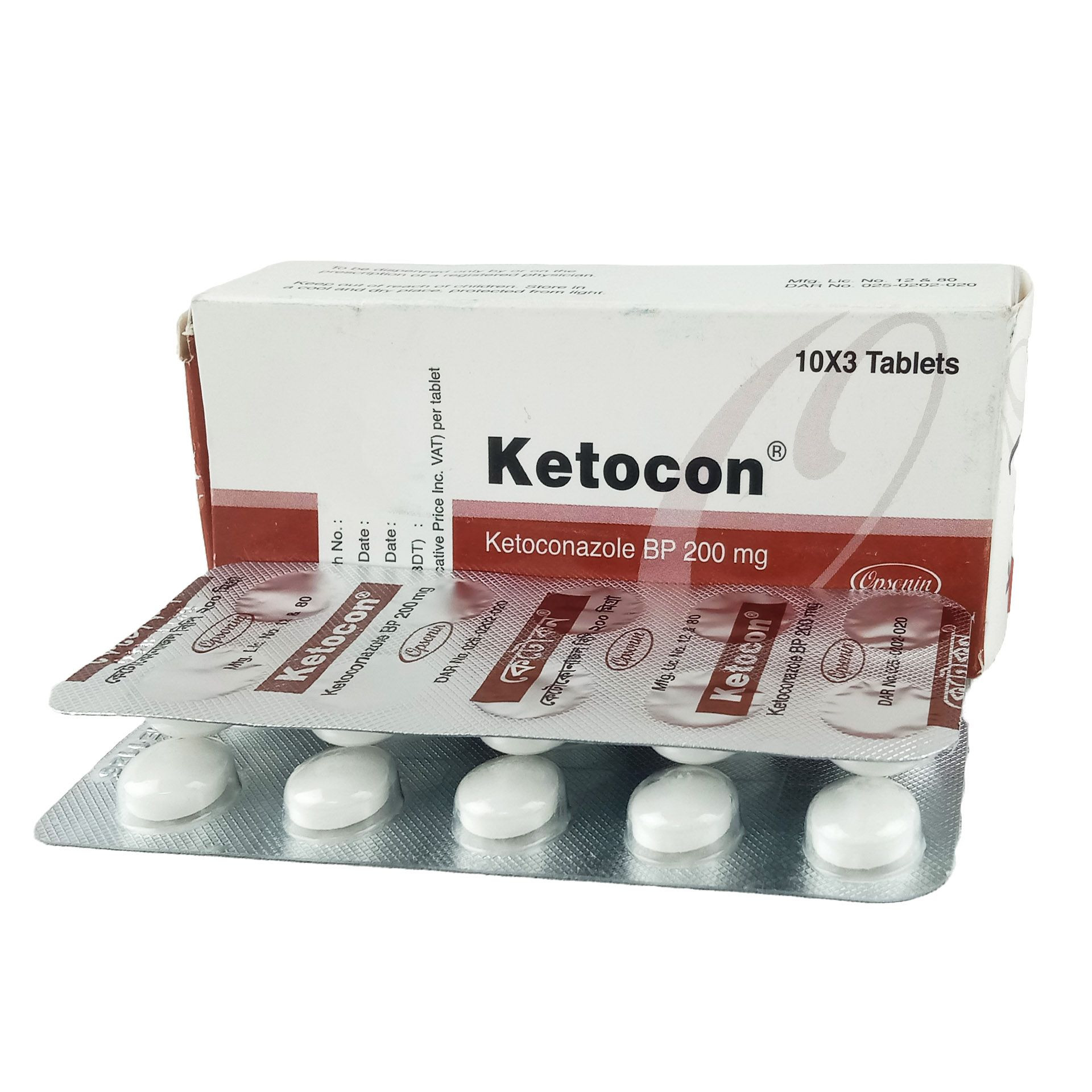 Tablet Ketocon 200mg (30pcs)